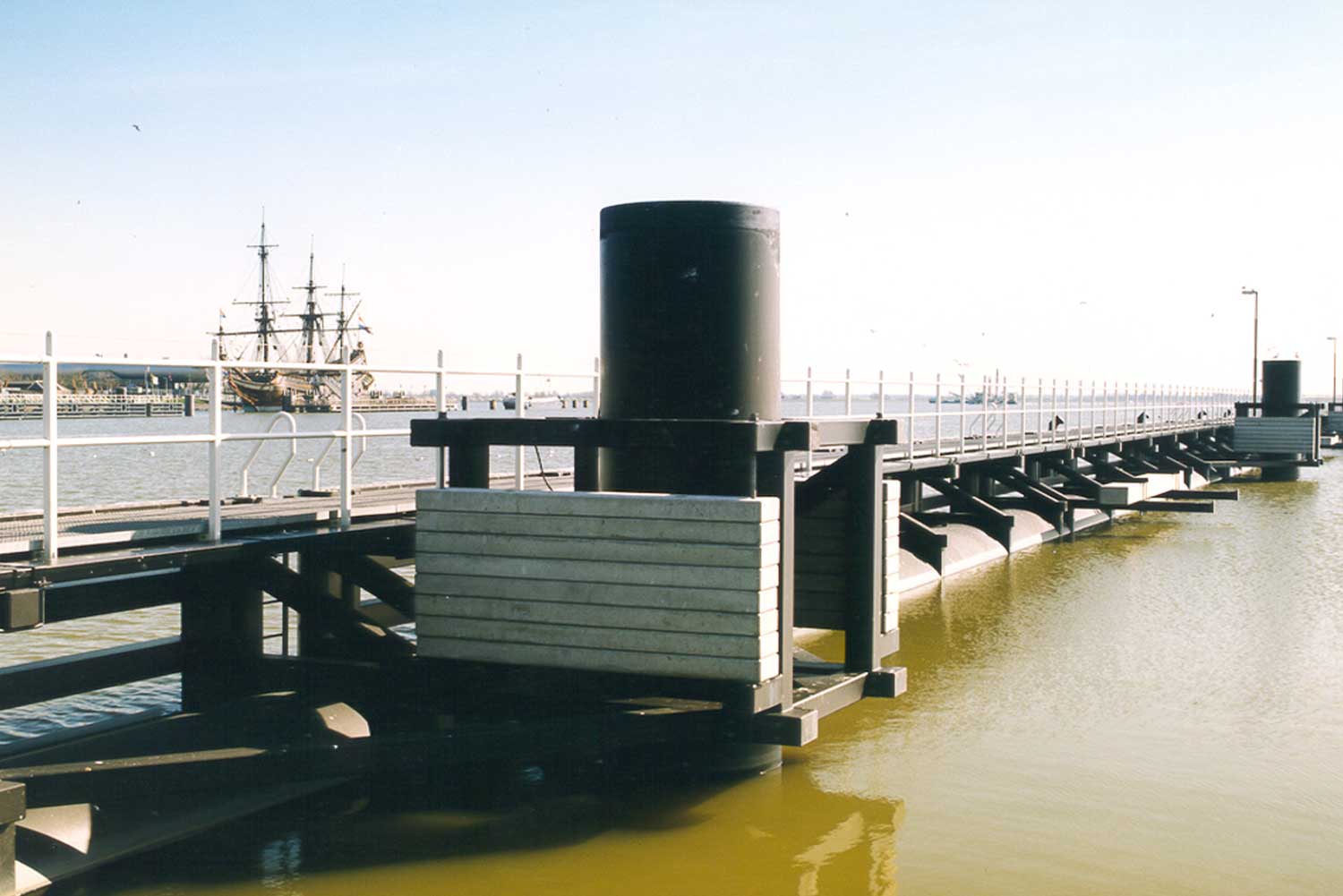 Steigers VOC schip - Projecten - De Kok Staal